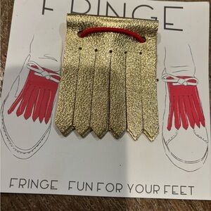 Fringe Studio Red Shoe Accessory